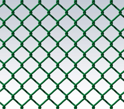 Rete recinzione plastificata a rombo 50x50 rotolo 25 mt